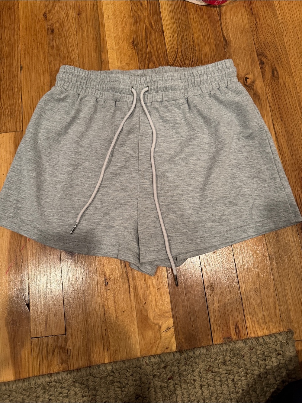Gray Women's Lounge Shorts with Drawstring size M brand RIVIR